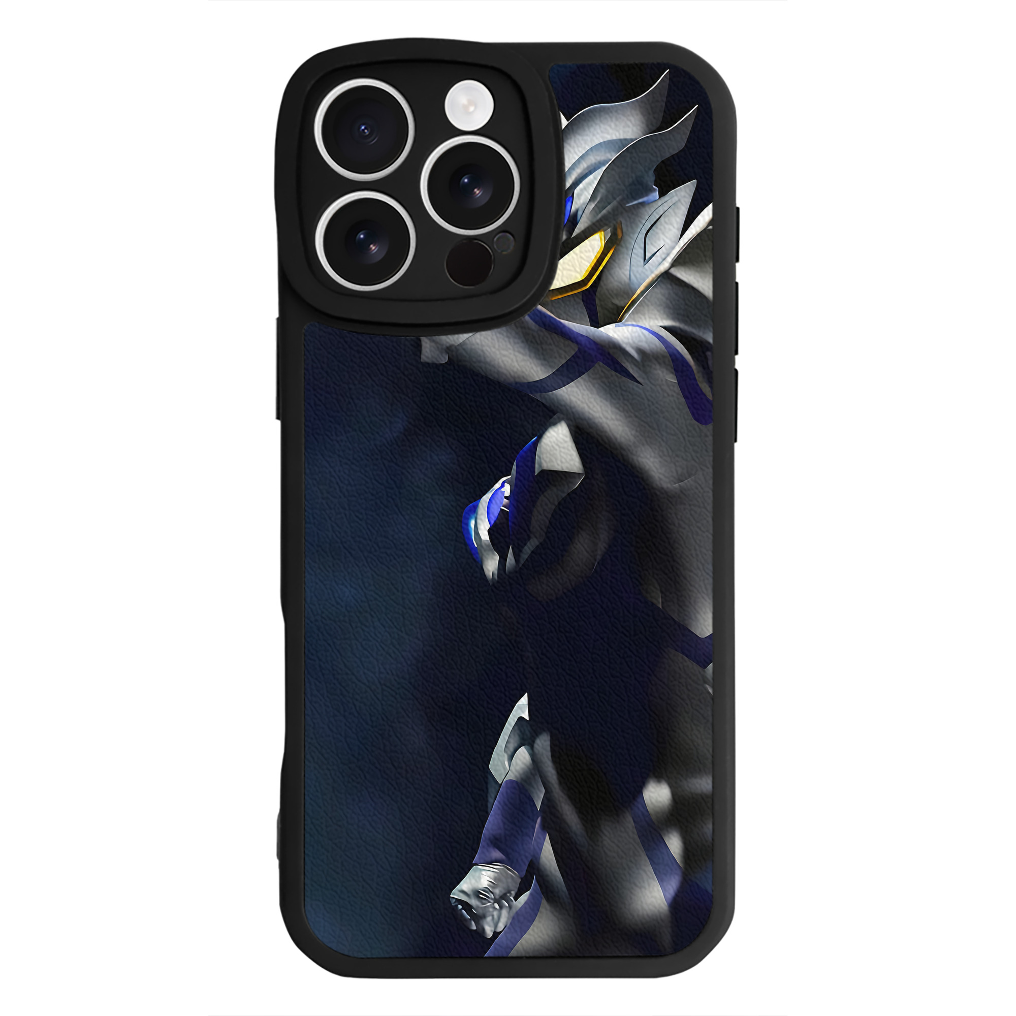 （画像用） ウルトラマン Ultraman 【iPhone 16シリーズ対応】シリコンスマホケース（レザー調） 材質：シリコン